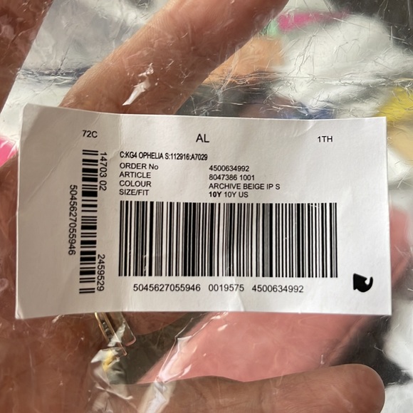 Burberry girls Ophelia romper - Picture 7 of 7